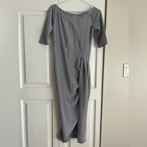 Off the shoulder sparkle dress